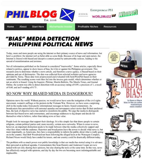example of straight news story in the philippines|Media bias .